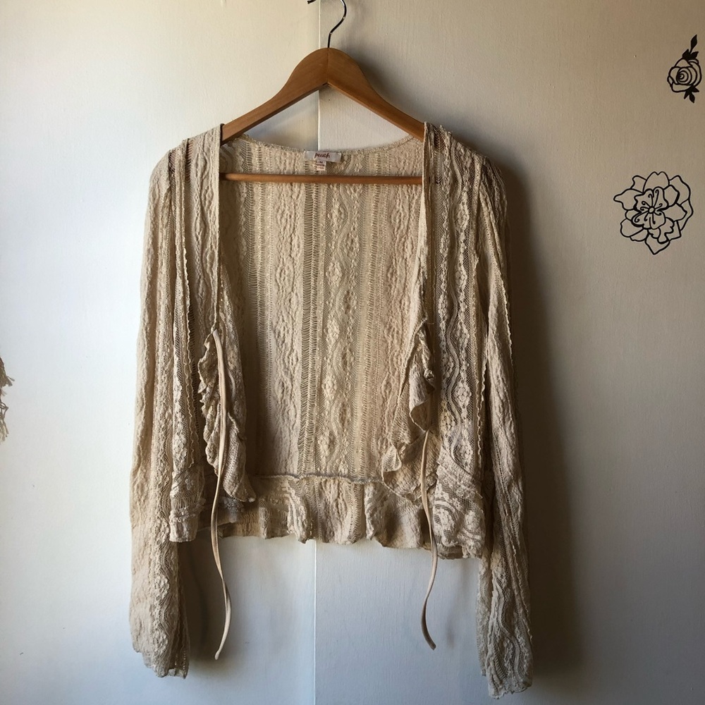 Elegant Cream Cardigan